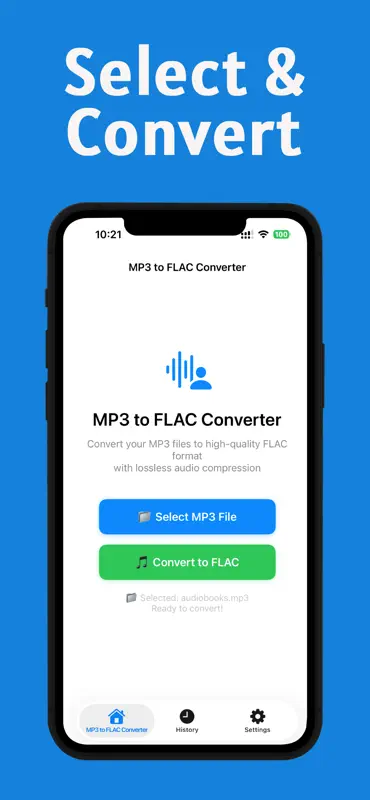 Mp3 to Flac Conversion screenshot 1 of 4