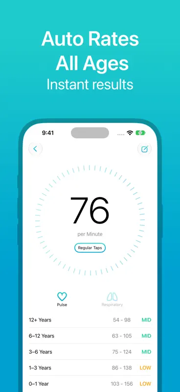 Medtimer: Heart + Respiratory screenshot 2 of 6