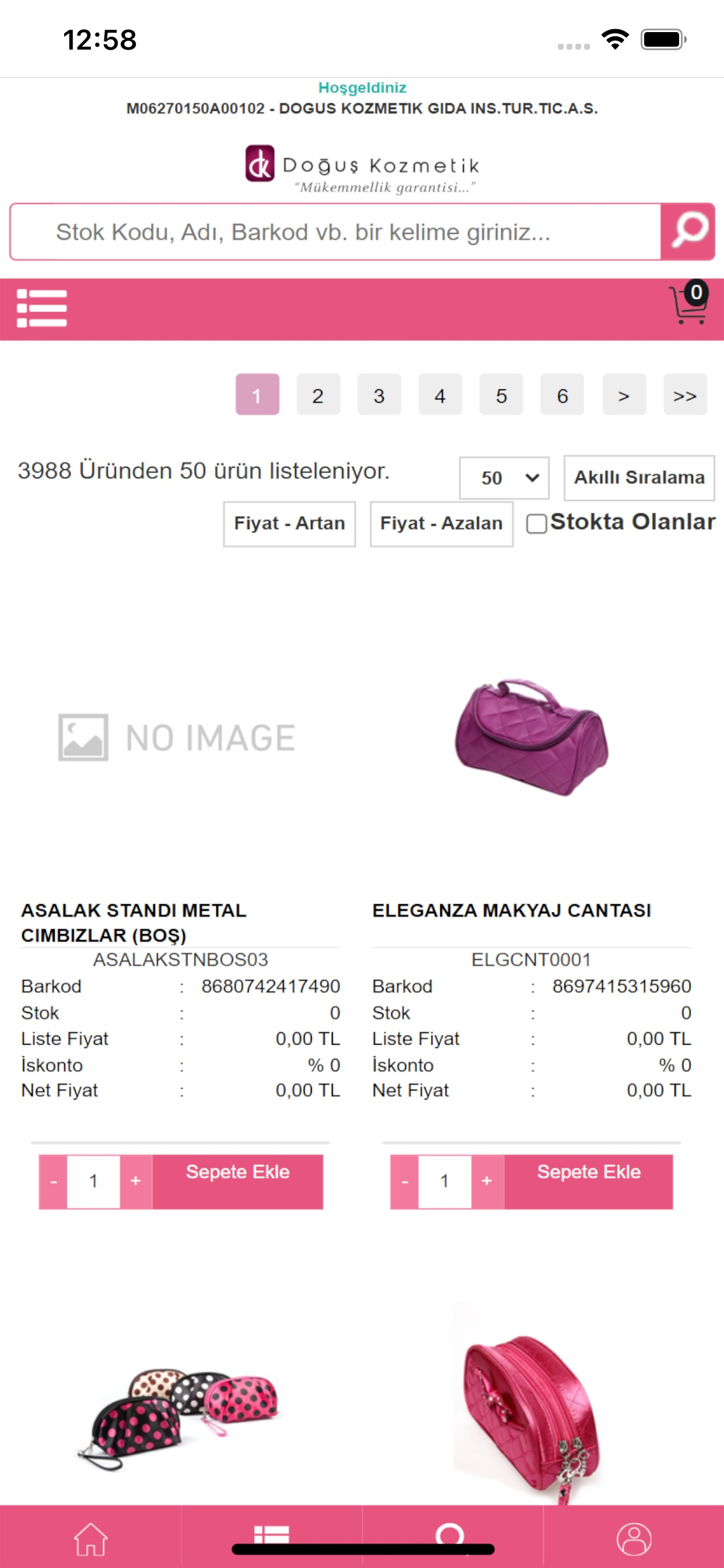 Doğuş Kozmetik E-Toptan