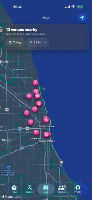 CrowdMate: Concerts & Gigs screenshot 3
