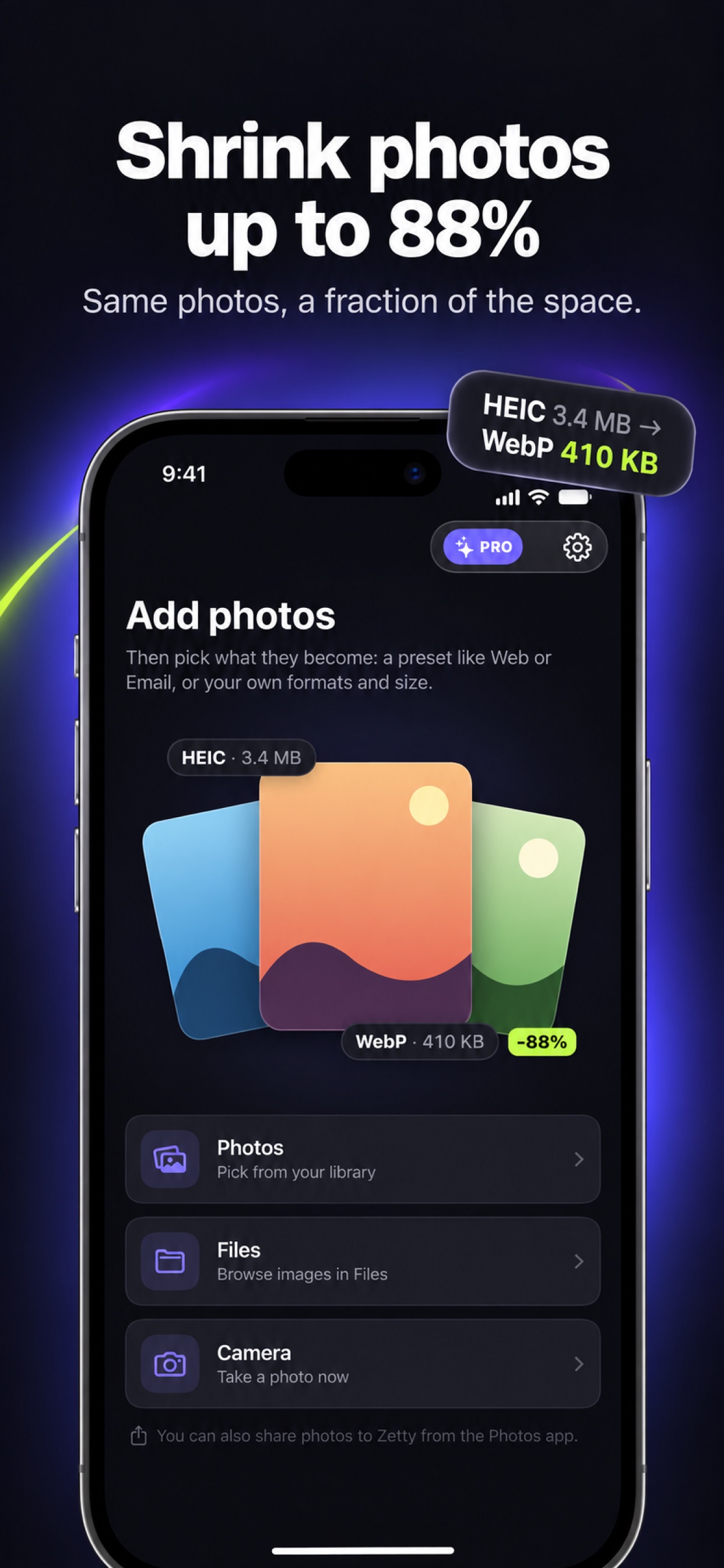Screenshot 3 of Zetty: Image Converter