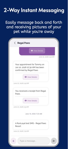 Regal Paws Resort iPhone screenshot