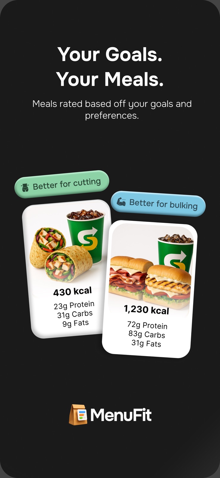 MenuFit - Healthy Eating Out iphone screenshot 3