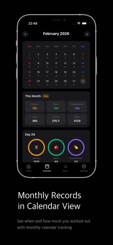 Deukgeun: Gym Workout Tracker iPhone screenshot