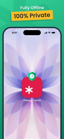 食物过敏卡 - BiteAid screenshot