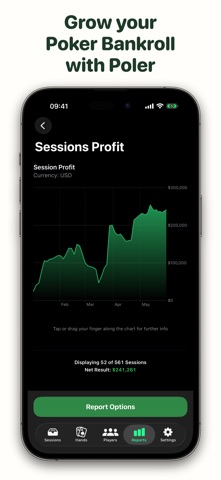 Poler – Poker Bankroll Tracker Screenshot 1 of 6