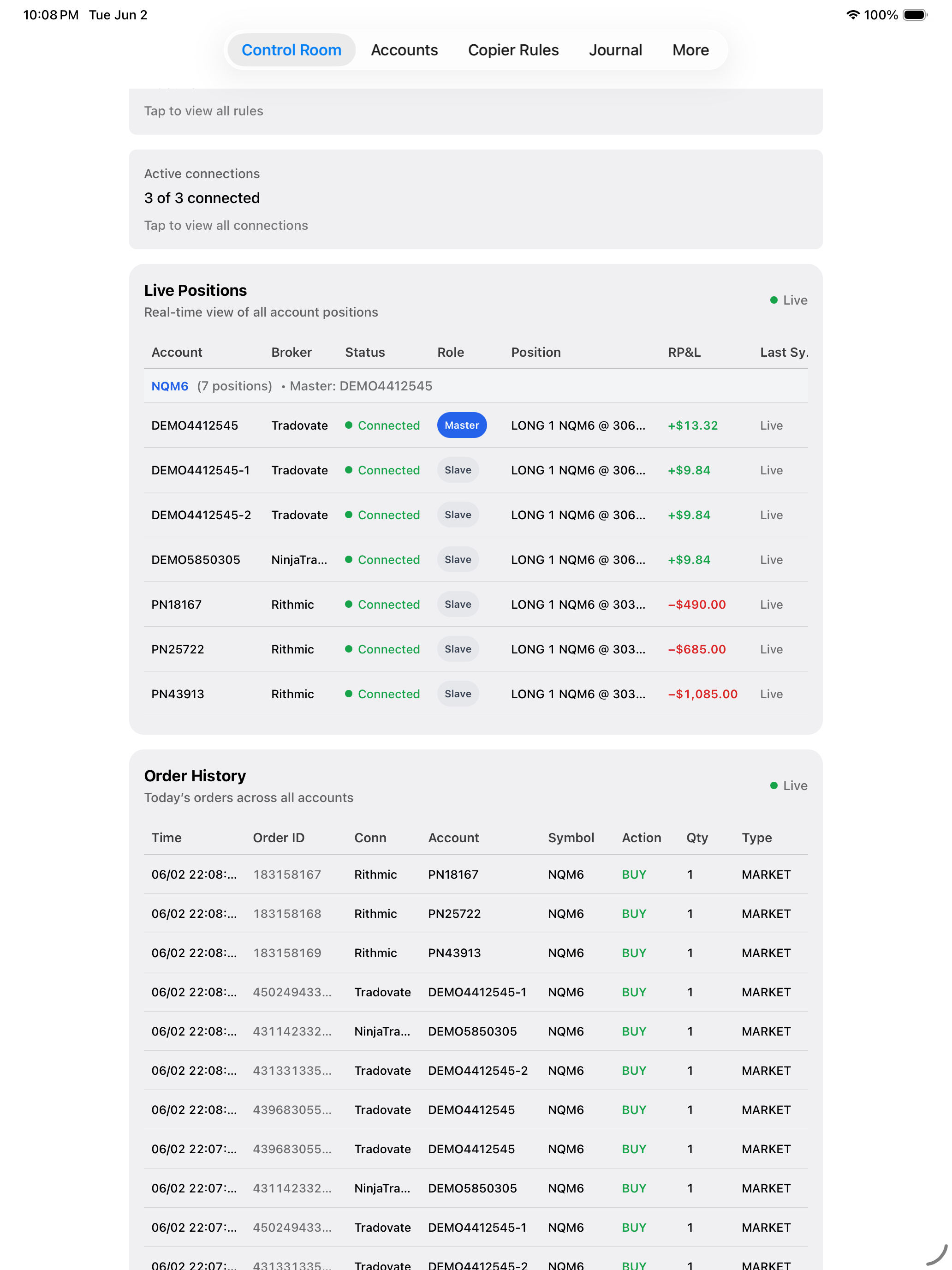 SyncFutures screenshot 9