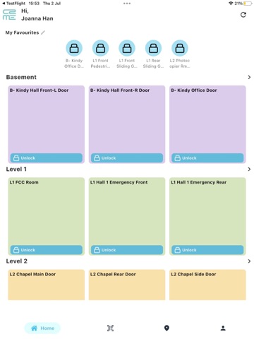 C2ME Space iPad screenshot