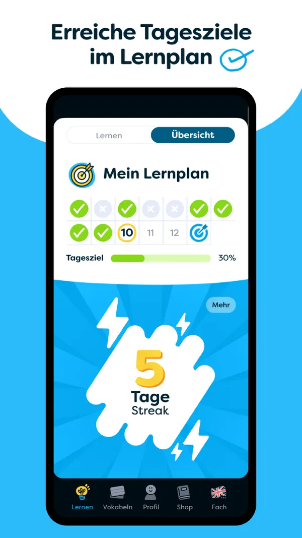cabuu - Vokabeln lernen iPhone App Screenshot 3 – Bildung