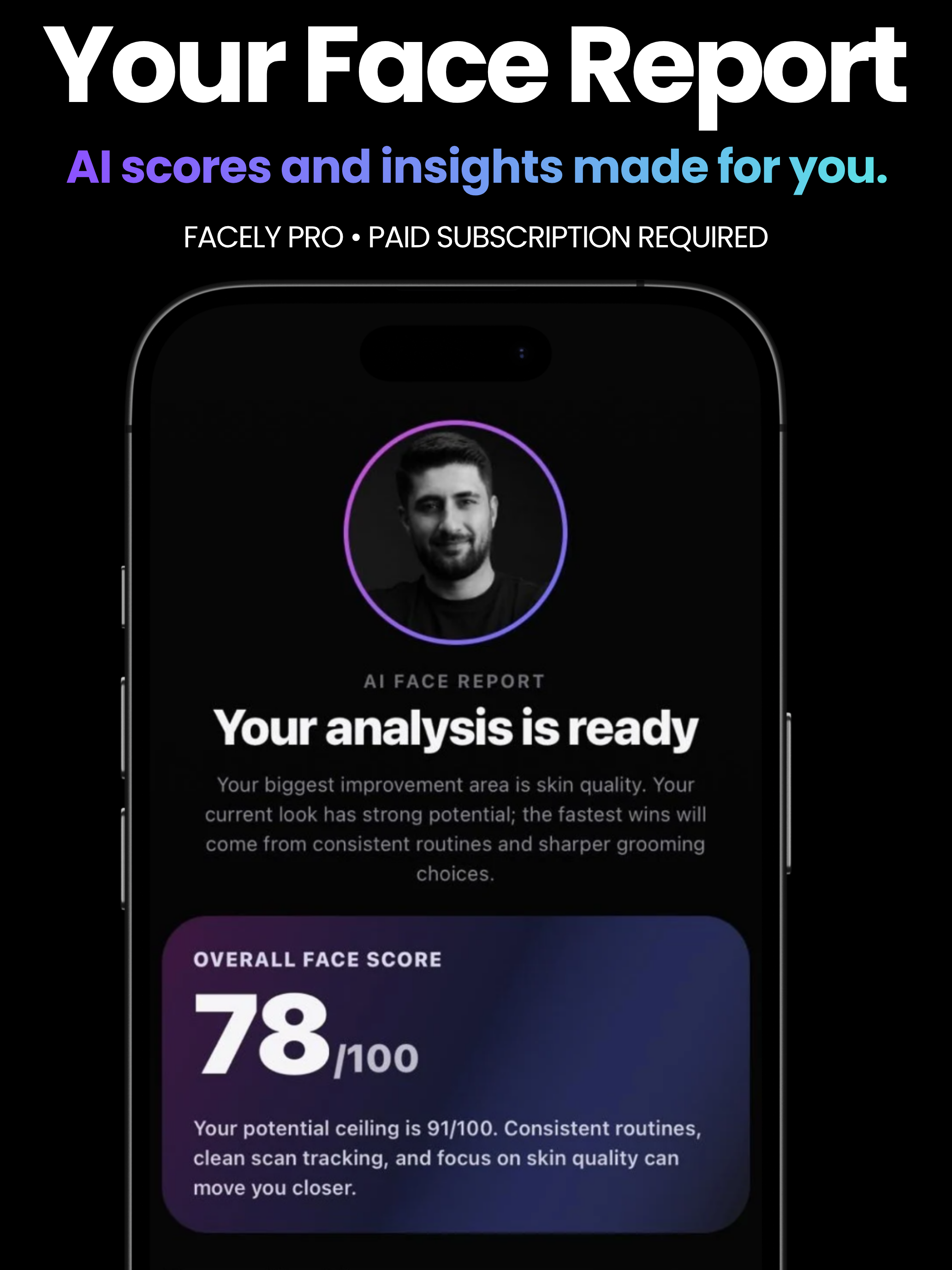 Facely: Looksmax AI screenshot 5
