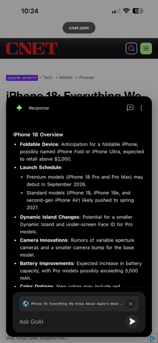 GoAI Assistant Screenshot 3 of 3