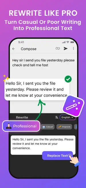 ImproveType - Ai Keyboard screenshot 4