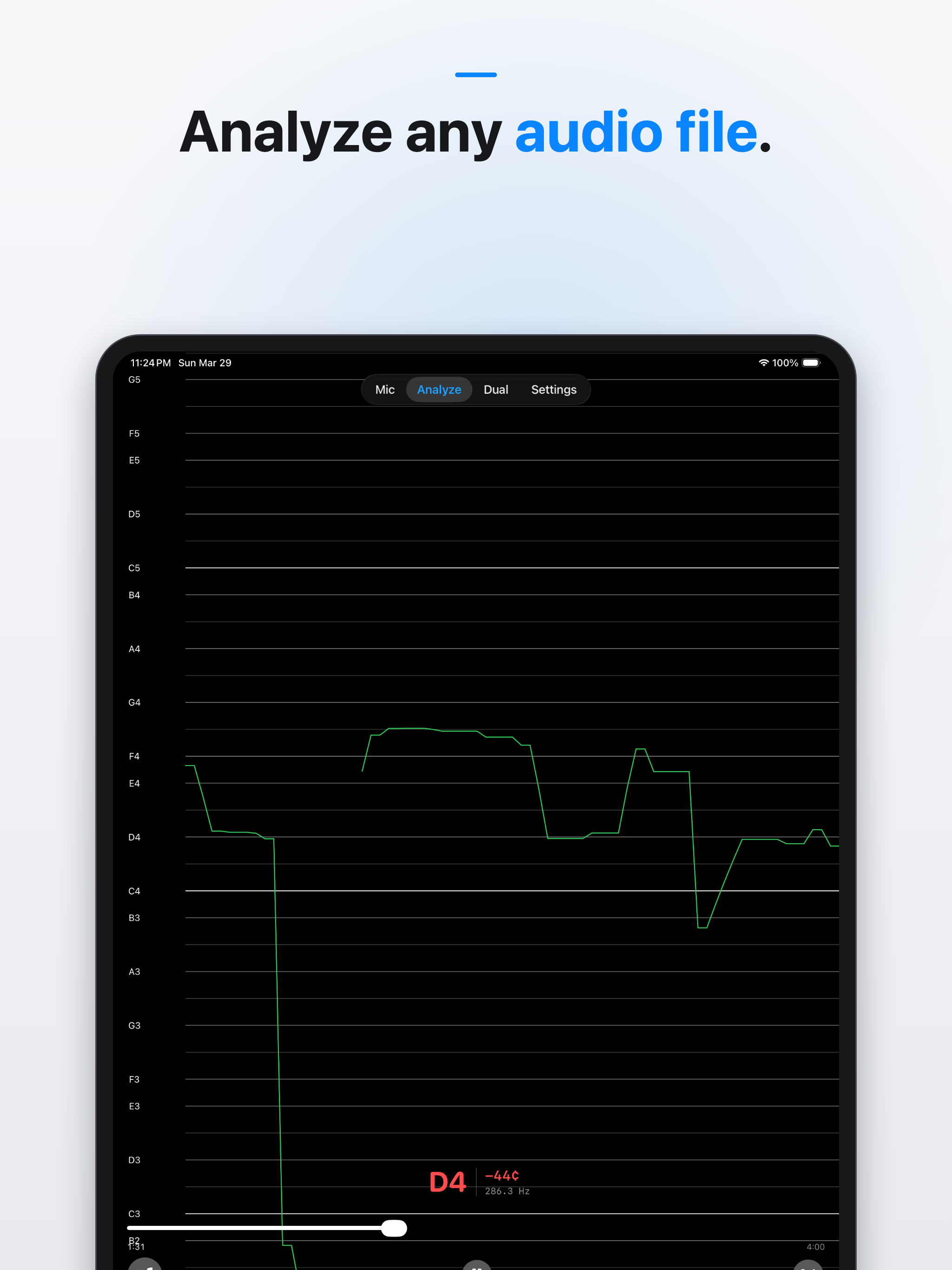 PitchMonitor - Vocal Visual screenshot 12