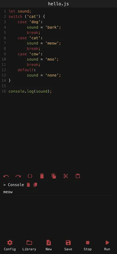 JavaScript Console Scripts screenshot 1