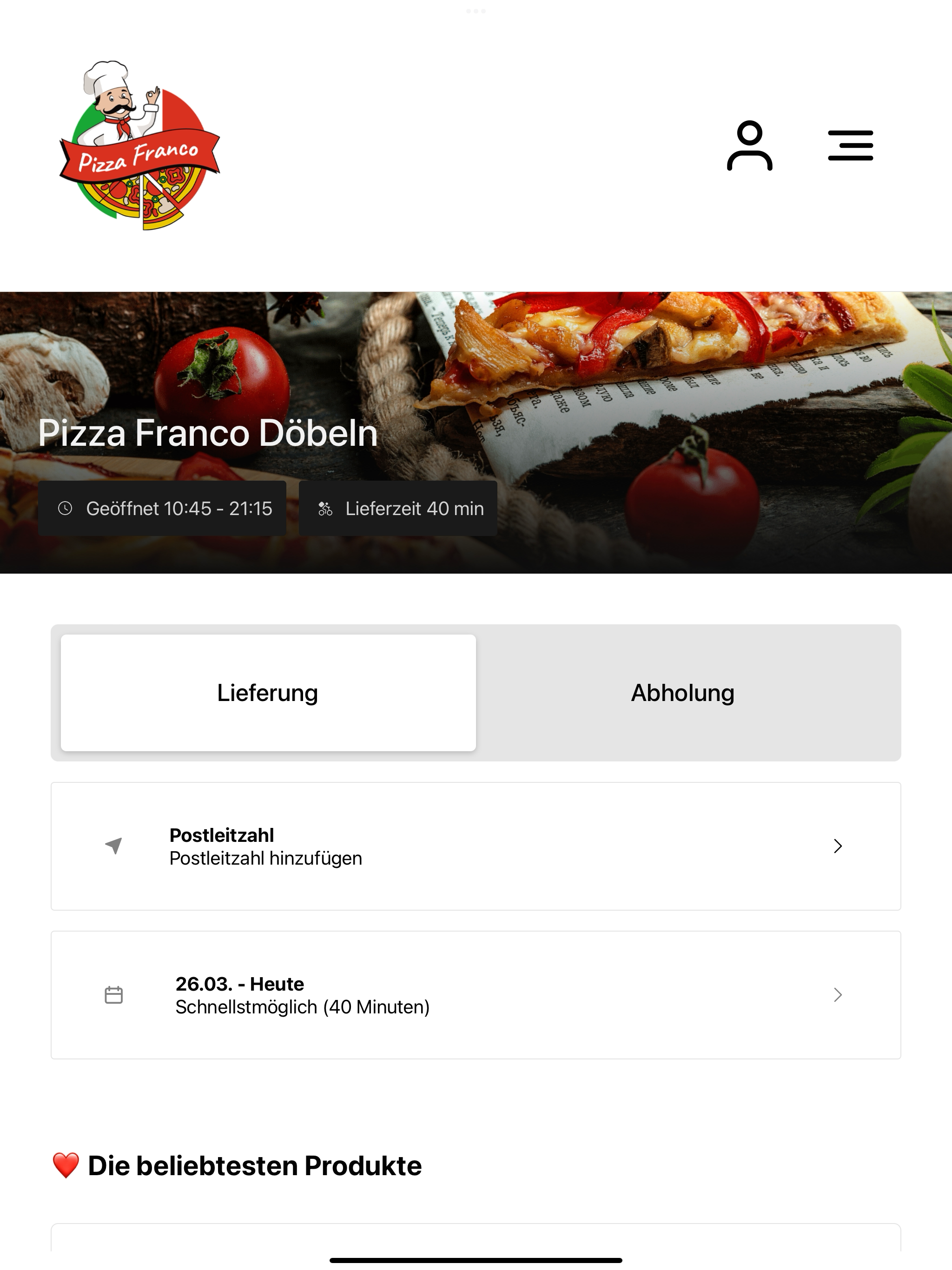 Pizza Franco Dobeln