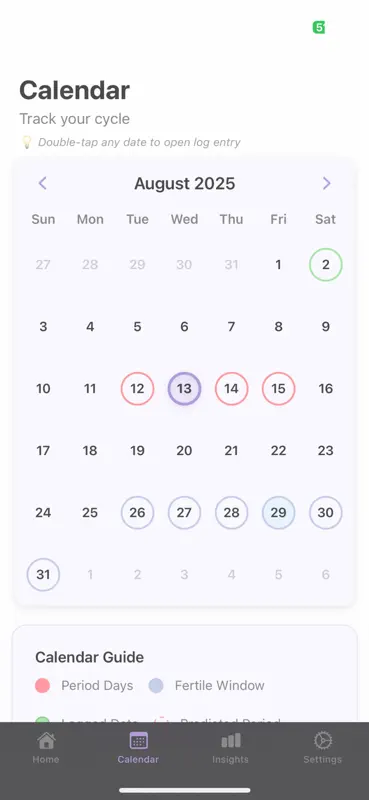 LocalOne Period & Cycle screenshot 3 of 7