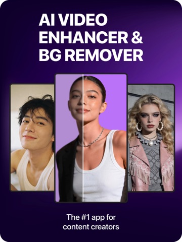 AI Video Enhancer & BG Remover