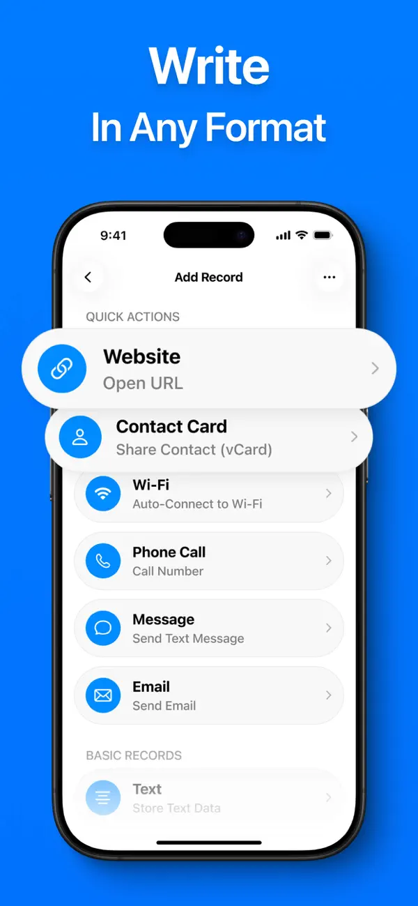 #4. NFC Tag Reader & Writer + (iOS) Oleh: URBIS SIA