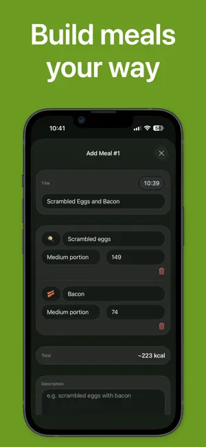 CalorieTracker - Meal Planner screenshot 4