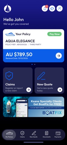 Keane Specialty Insurance Screenshot 2 of 7