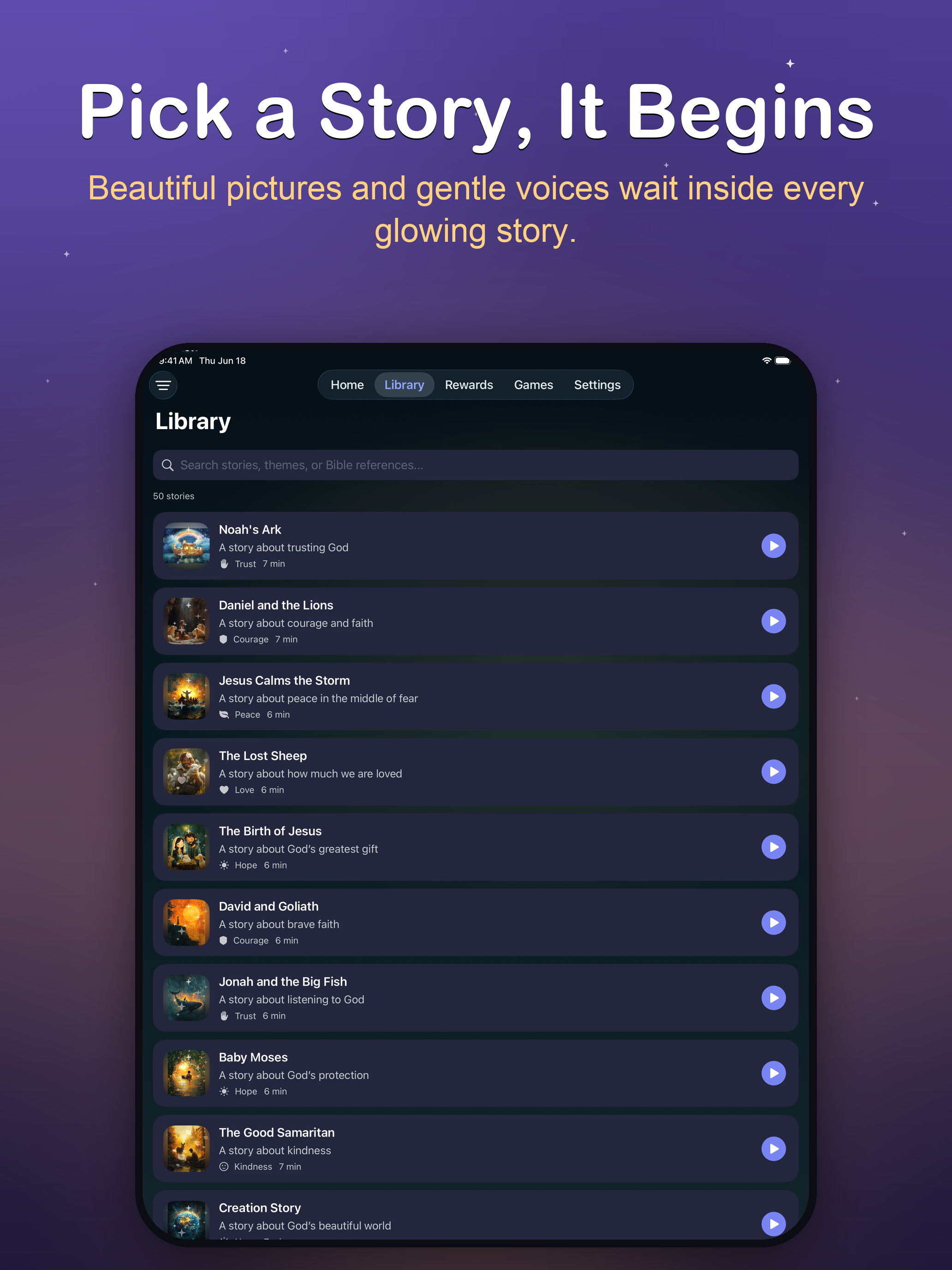 FireFly: Bible Bedtime Stories screenshot 13