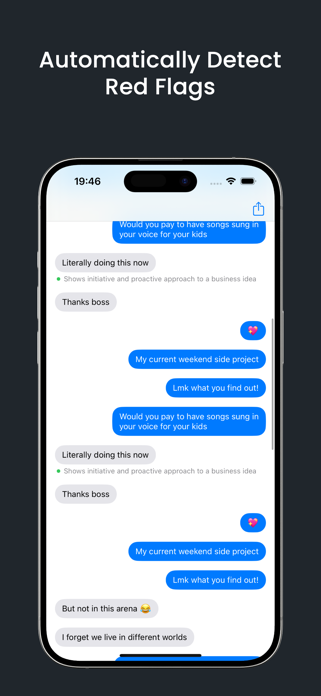 chat analysis - VibeCheck.AI Screenshot 2 of 8