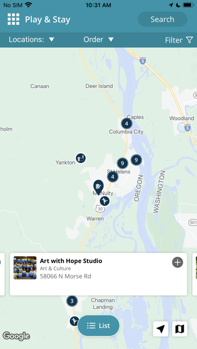 Columbia County, OR Screenshot