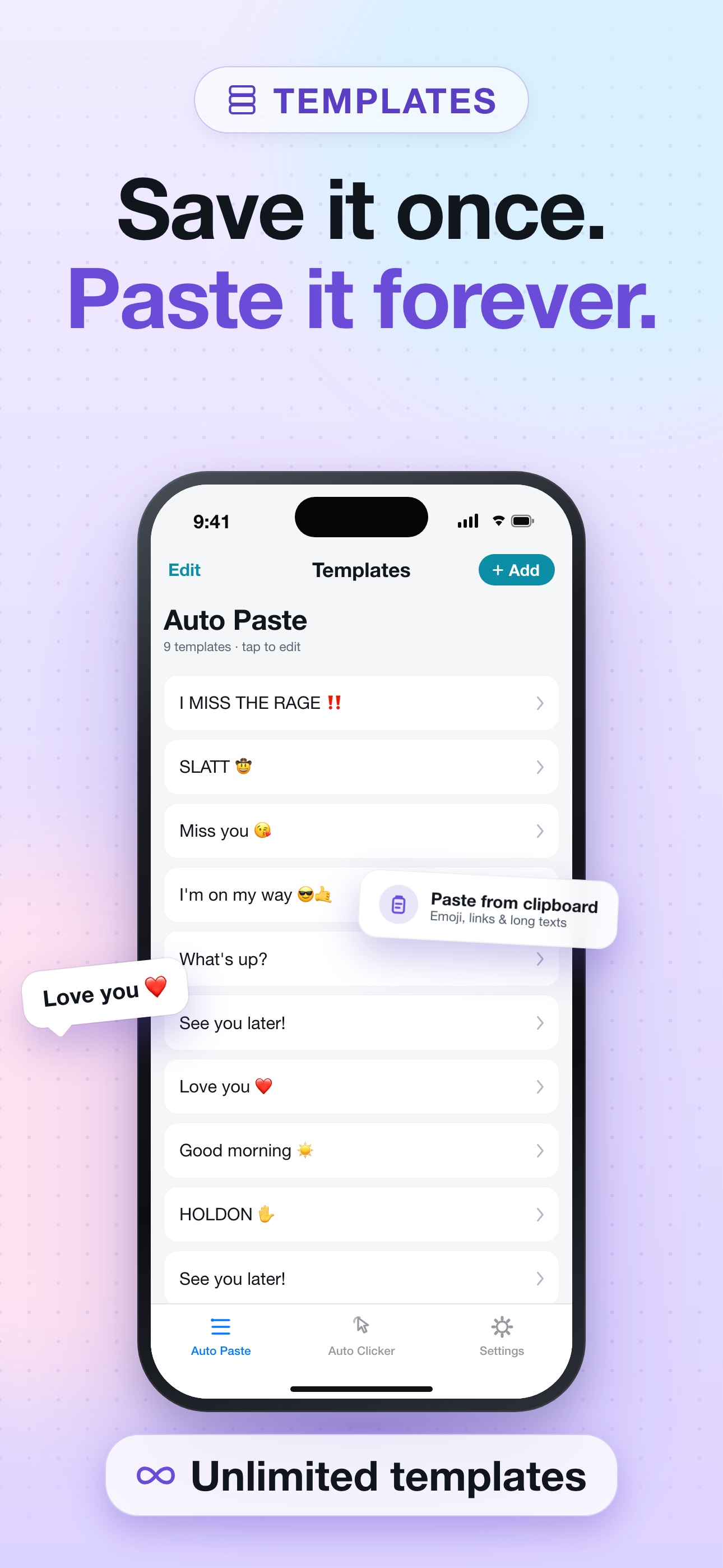 Auto Paste Keyboard screenshot 5