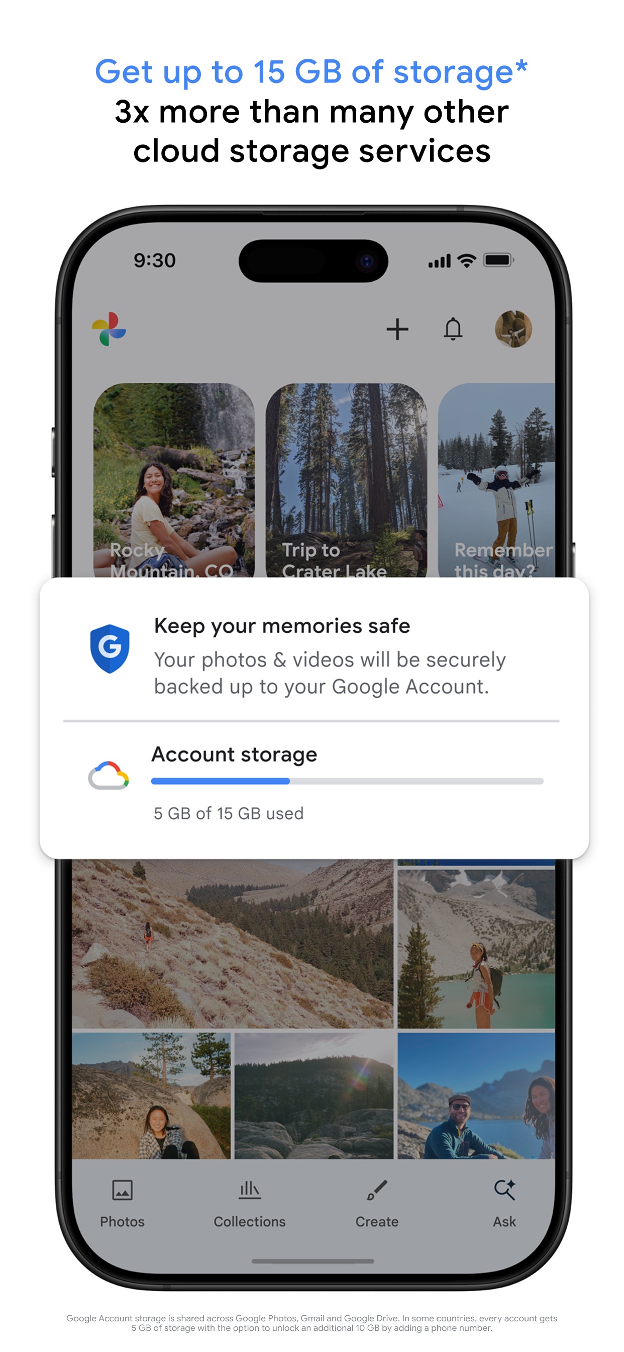 Google Photos: Backup & Edit screenshot 1