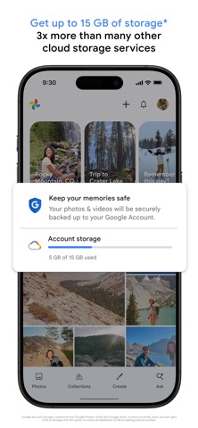 Google Photos: Backup & Edit App Store preview screenshot 1