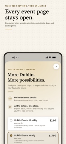 Dublin Events Screenshot 4 of 5