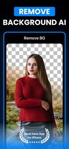Remove BG - AI Remover iPhone screenshot