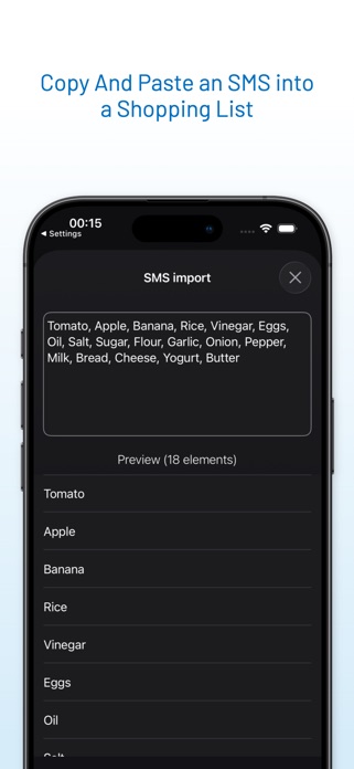 Screenshot of Baskio - Shopping Family List