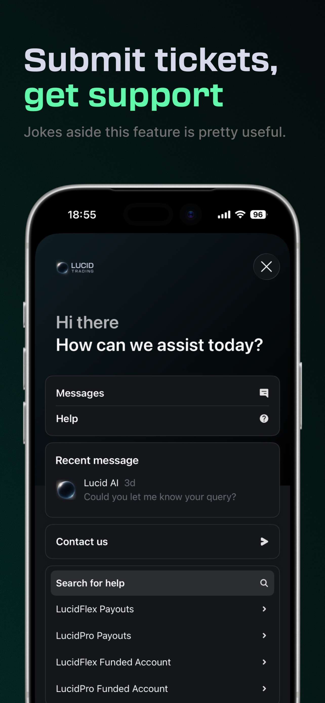 Screenshot 5 of Lucid Trading App