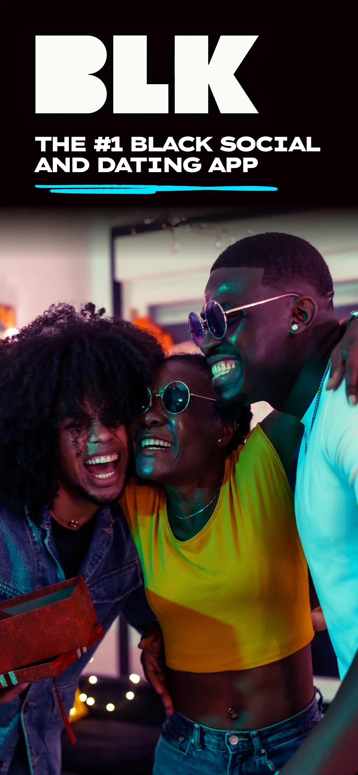 BLK: Black Singles Dating App screenshot 1