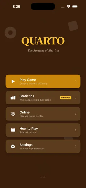 Quarto- The Game of Fours screenshot 4