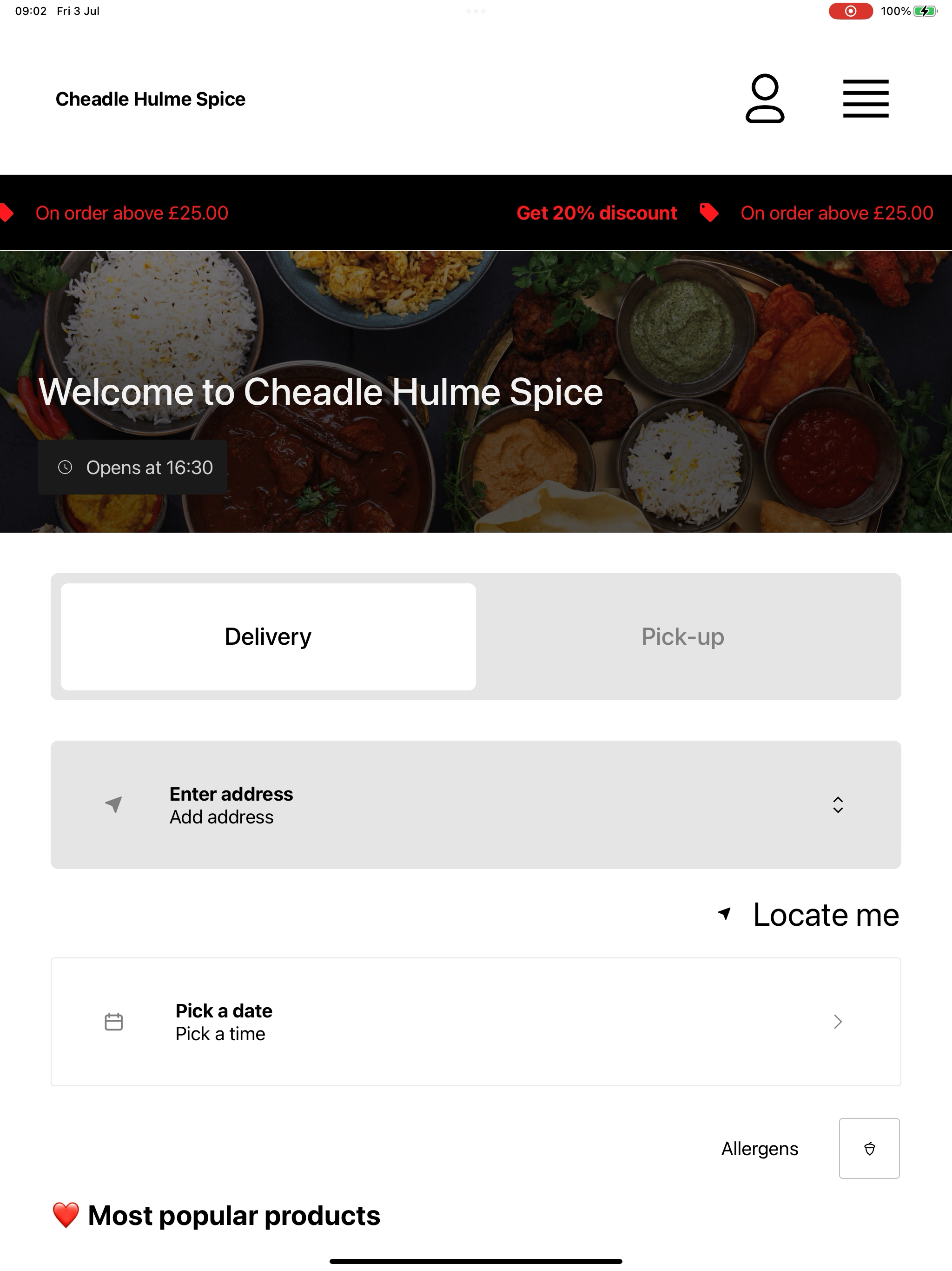 Cheadle Hulme Spice UK screenshot 6