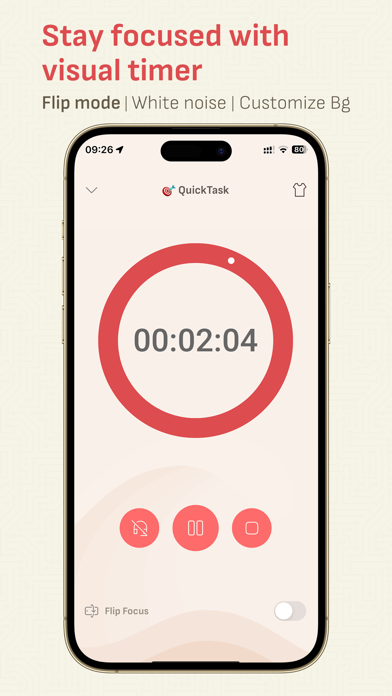 Focus on Today² iPhone screenshot