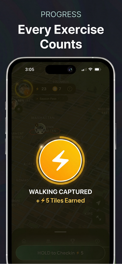 Checkin: Fitness Arena Game screenshot 3