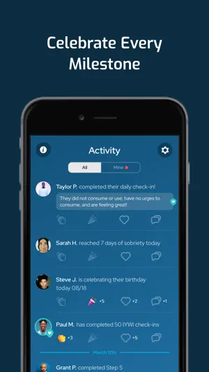 IYWI: Sober App for Recovery screenshot 3