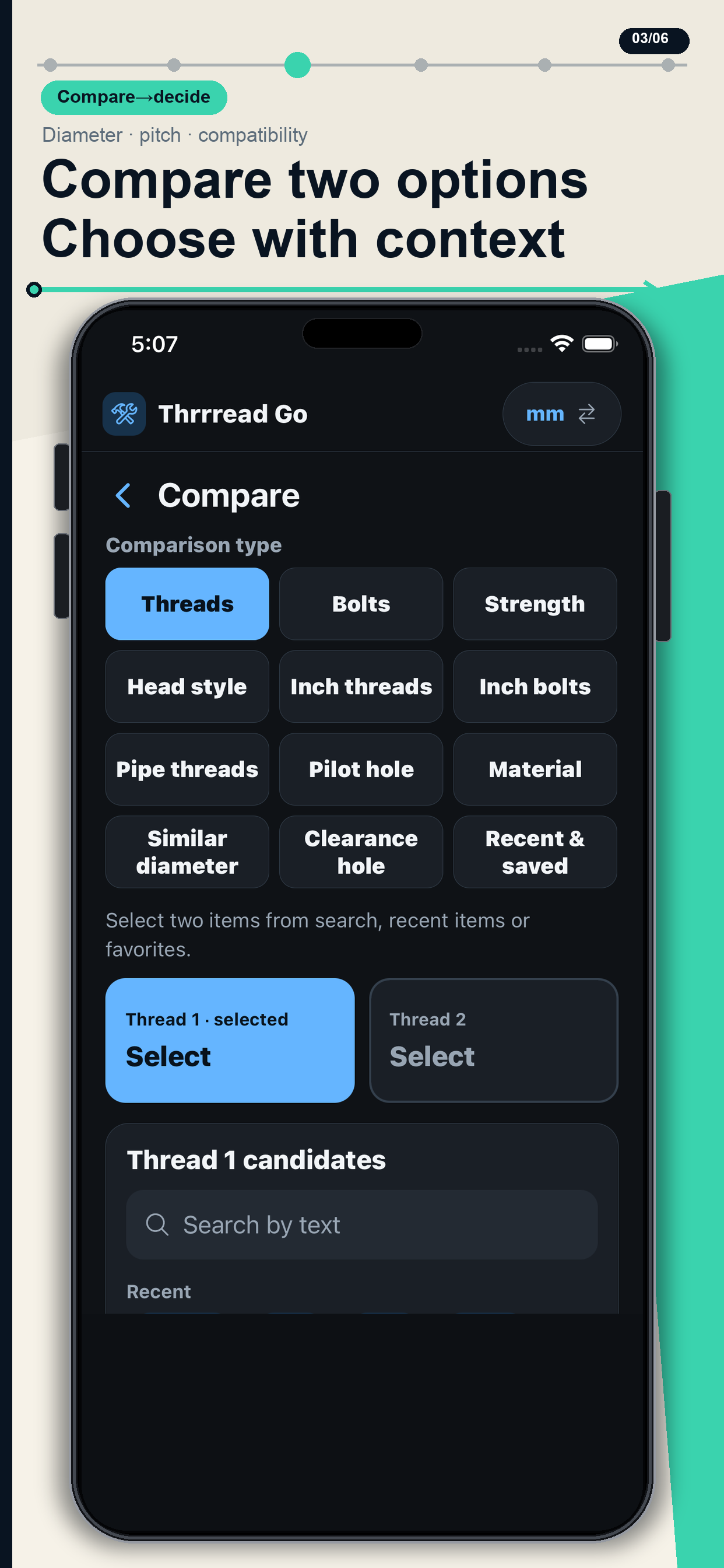Thrrread Go screenshot 3