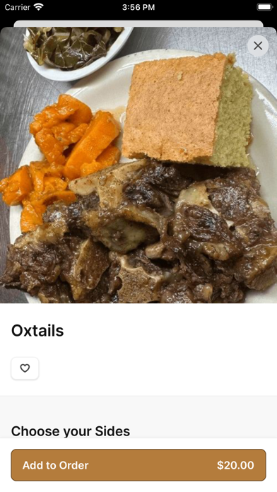 Jess Soul Food TX Screenshot