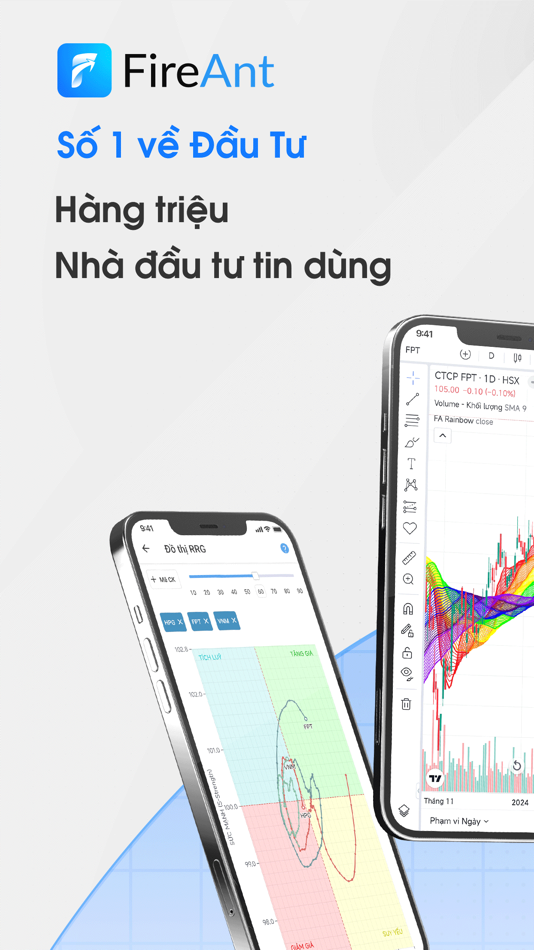 #1. FireAnt - Đầu tư chứng khoán (iOS) Por: FIREANT MEDIA AND DIGITAL SERVICE JOINT STOCK COMPANY