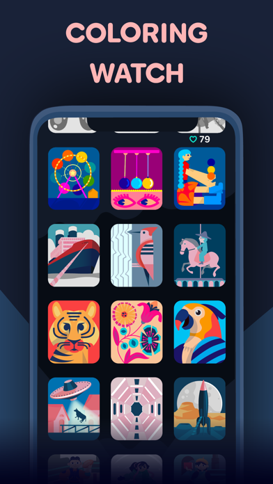Coloring Watch Screenshot