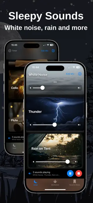 Sleep Sounds - NightVibe screenshot 1