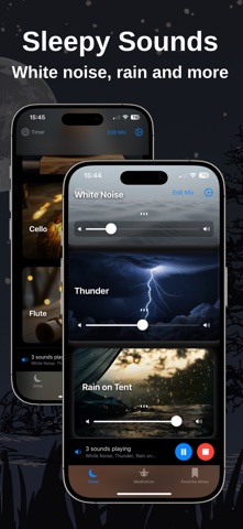 Sleep Sounds - NightVibe Screenshot 1 of 5