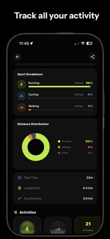 Trakon - Fitness Tracker screenshot
