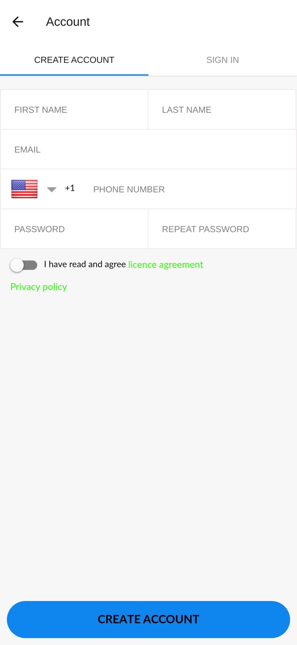 iPhone screenshot