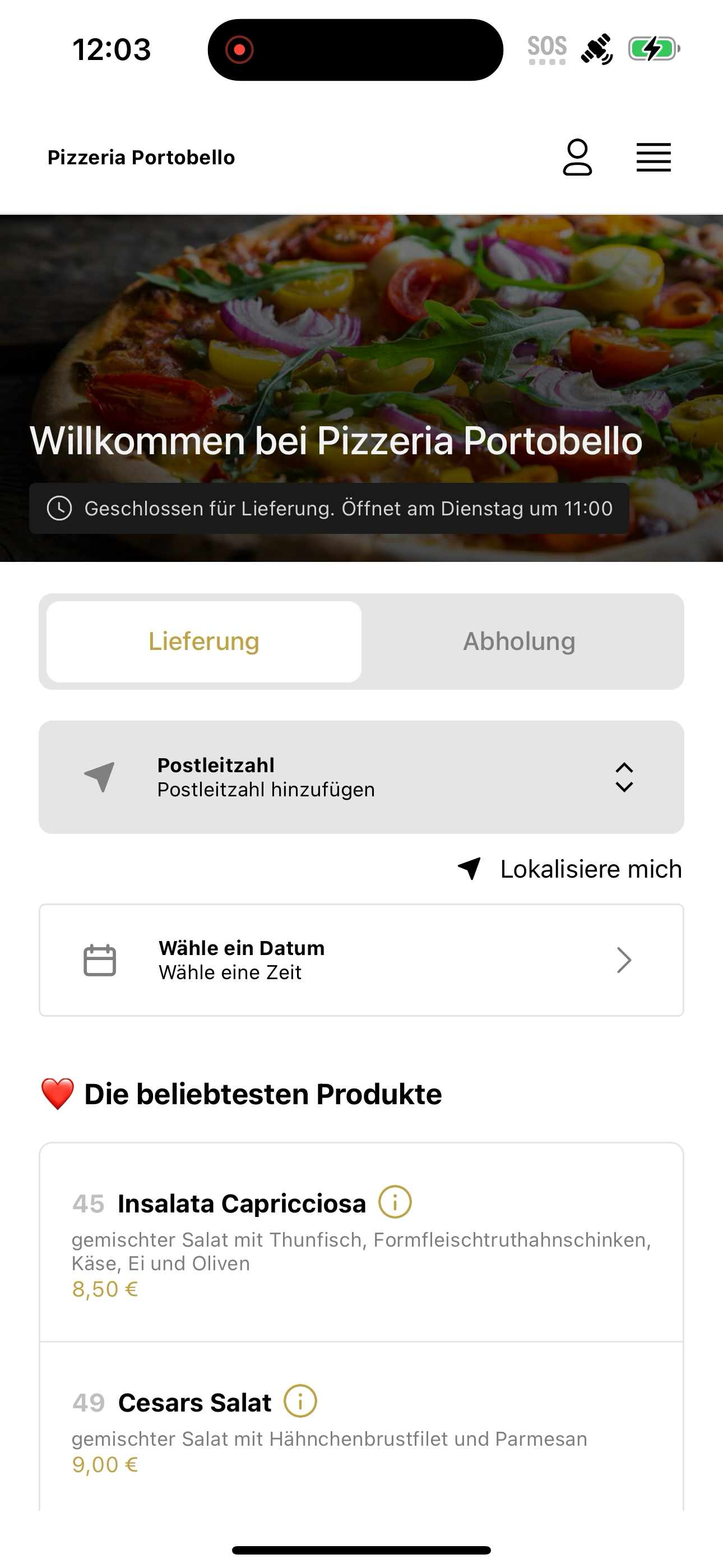 Pizzeria Portobello screenshot 6