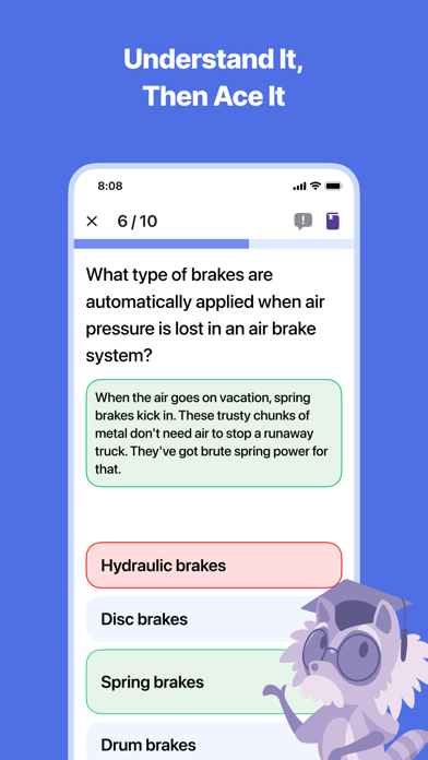 Screenshot #2 pour CDL Prep Test 2026 | EZ Prep